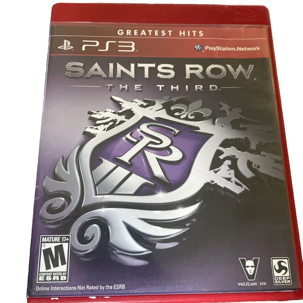 Saints Row The Third Greatest Hits Playstation 3 PS3
